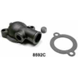 1969-73 THERMOSTAT HOUSING, REPLACEMENT STYLE, 250 with AC